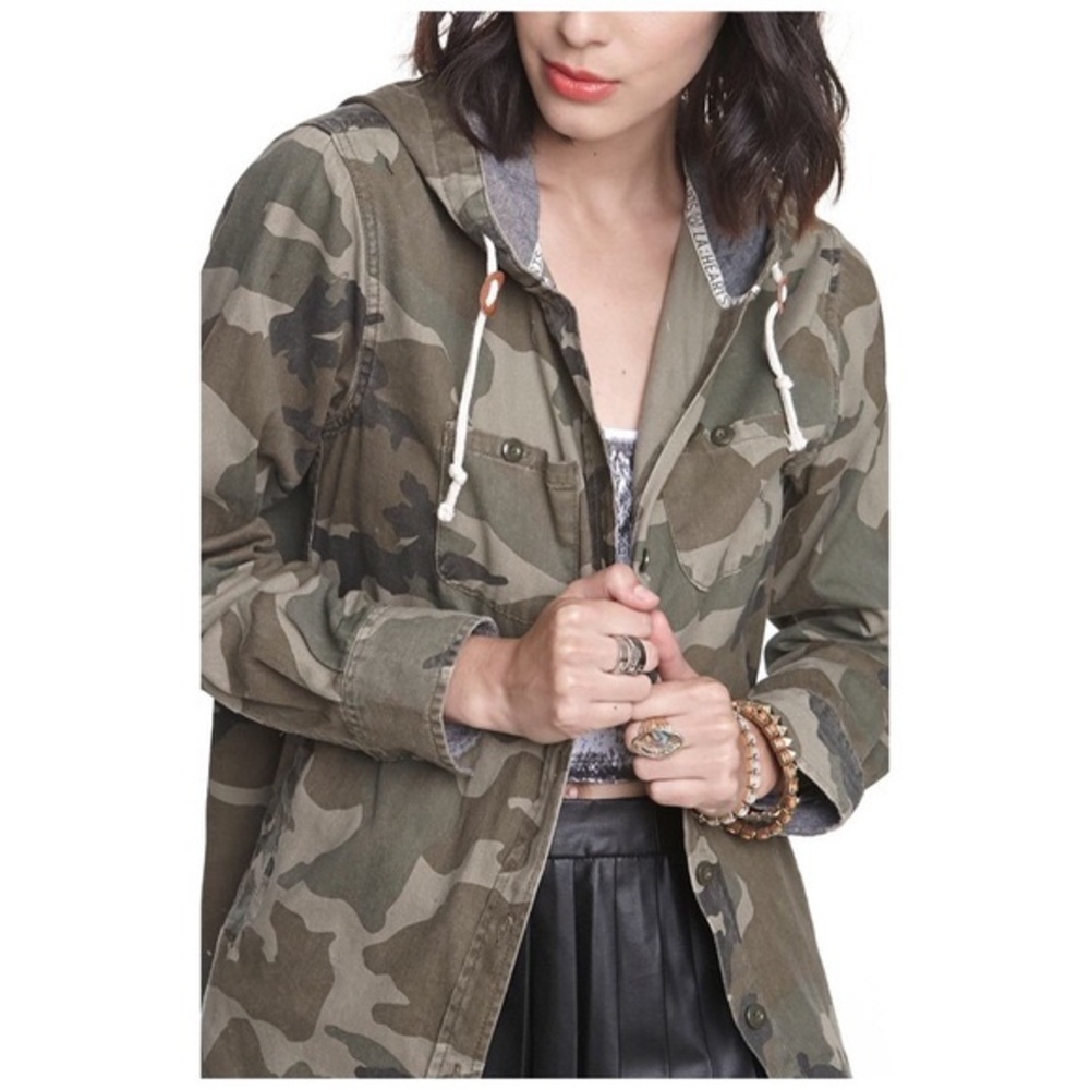 L.A Hearts Camo Jacket